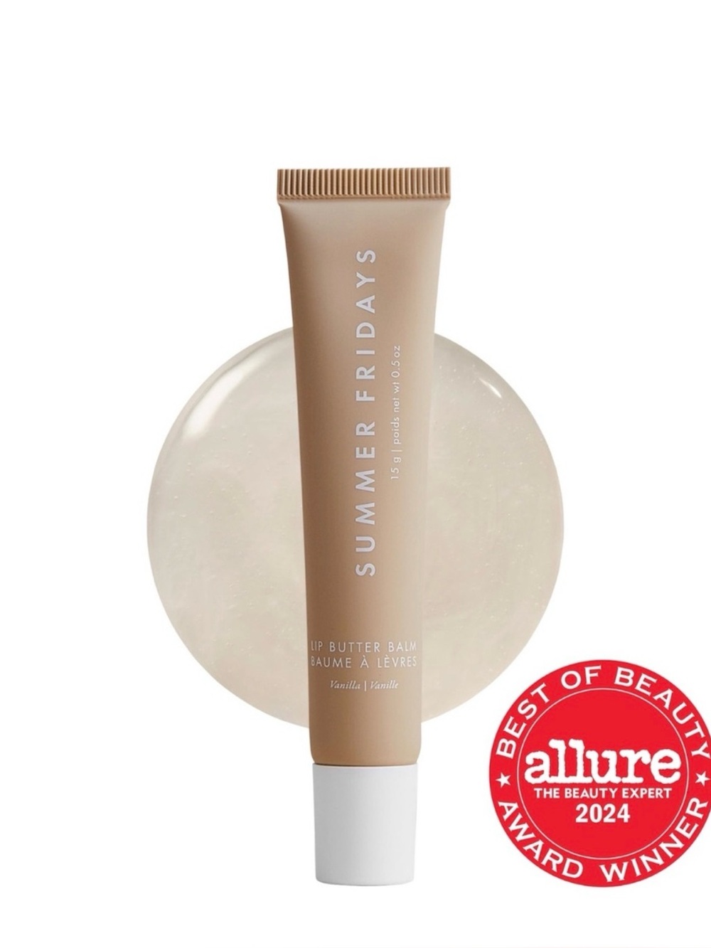 Summer Fridays Vanilla Lip Butter Balm - Beige
